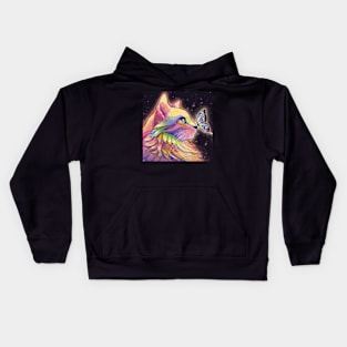 Glorious Fantasy Cat Kids Hoodie